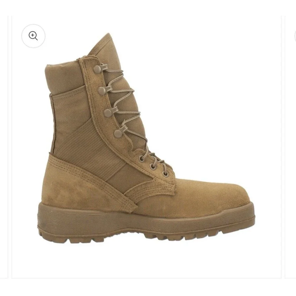 McRae Footwear Military Hot Weather Coyote Tan Boots Mens 10.5 R Tactical Army
